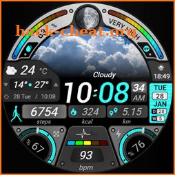 Rainbow Weather - Watch Face icon