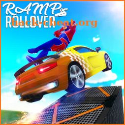 Ramp Rollover: Superhero Car Crash Derby Stunt icon