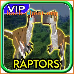 Raptors Dinosaur Craft Mod for Minecraft PE icon