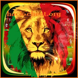 Rasta Reggae Lion Keyboard icon