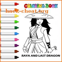 Raya and Last Dragon Coloring Book icon