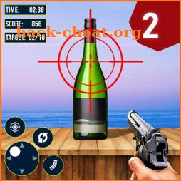 Real Bottle Shooting Hero :Free Shoot Games icon