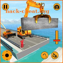 Real Bridge Construction Simulator :Crane Cons icon