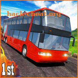 Real City Coach Offroad Bus 2019 Driving Simulator icon