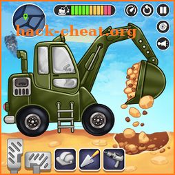 Real Construction Kids Game icon
