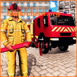 Real Fire Truck Engine Simulator: Fire Truck Games icon