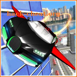 Real Flying Car Driving Simulator 3D : Modern Car icon