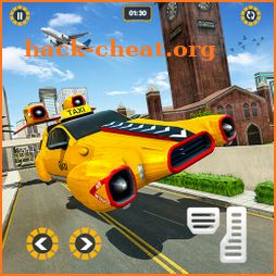 Real Flying Car Taxi Simulator icon
