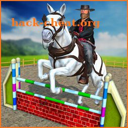 Real Horse World Jumping Game icon