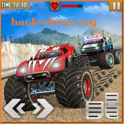 Real Monster Truck Chase Racing Stunt icon