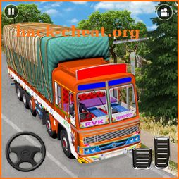 Real Mountain Cargo Truck Uphill Drive Simulator icon