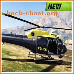 Real Police Helicopter Simulator : Cop City Flying icon