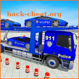 Real Police Transporter Truck Simulator :Car Games icon