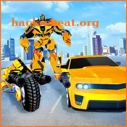 Real Robot Car Transformation Game: Robot Car Game icon