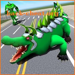 Real Robot Crocodile - Robot Transformation Game icon
