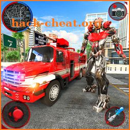 Real Robot Firefighter Truck Emergency Rescue 911 icon