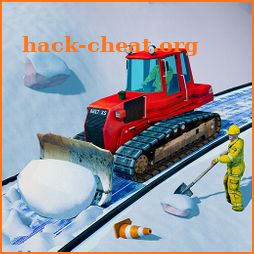 REAL SNOW EXCAVATOR: SNOW BLOWER CRANE SIMULATOR icon