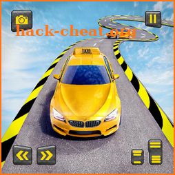 Real Taxi Car Stunts 3D: Impossible Ramp Car Stunt icon