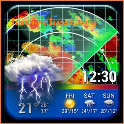 Real-time Weather Radar Alert icon