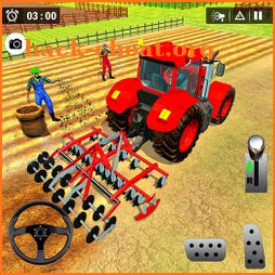 Real Tractor Driving Simulator: New Farming Games icon
