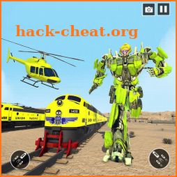 Real Train Transformation Robot Simulator Game icon