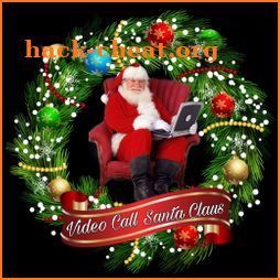 Real Video Call Santa Claus icon