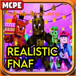 Realistic Five NightsAtFreddys Mod for MinecraftPE icon