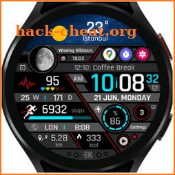 Realistic Info - Watch Face icon