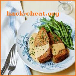 Recipes of Meatloaf With Gravy and Beans icon