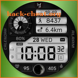 RECKONER - Digital watch face icon