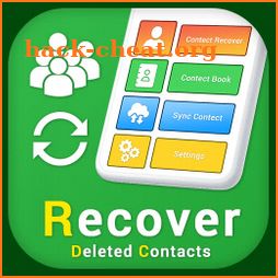 Recover deleted contacts icon