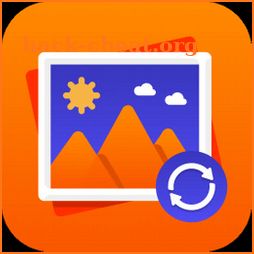 Recover deleted photos, Photo backup icon