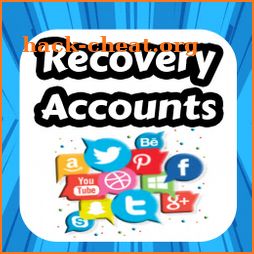 Recover lost Accounts - password & email icon