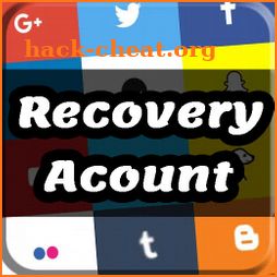 Recovery Account : Password & email icon