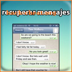 recuperar mensajes borradas : sms conversaciones icon