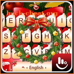 Red Christmas Hat Keyboard Theme icon