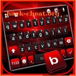 Red Flash 3D Keyboard Background icon