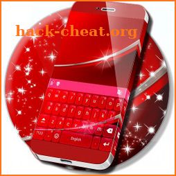 Red Hd Keyboard icon