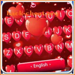 Red Heart Love Keyboard Theme icon