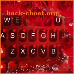 Red Heart Rose Keyboard Theme icon