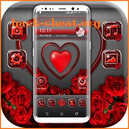 Red Heart Valentine Launcher Theme icon