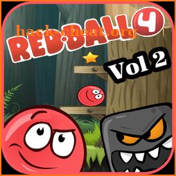 Red Jump Ball 4 Vol 2: Red ball Adventure icon