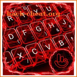 Red Lightning Keyboard Theme icon