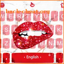 Red Lip Keyboard Theme icon