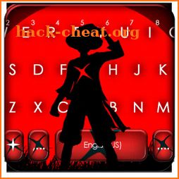 Red Moon Anime Keyboard Theme icon