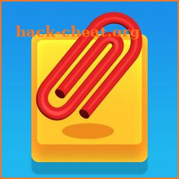 Red Paperclip Merge icon