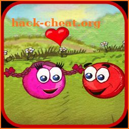 Red Roller Ball 3: Bouncing Ball Love Adventure icon