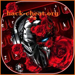 Red Roses Metal Skeleton Keyboard icon
