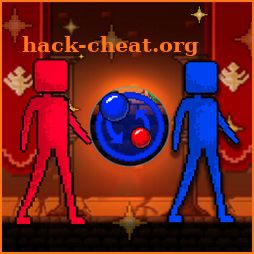 Red Stickman vs Blue Craftman icon