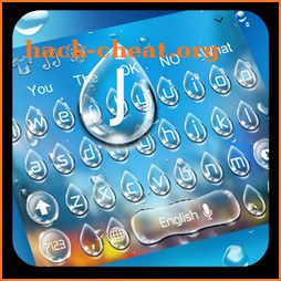 Refreshing Drop Of Water Keyboard icon